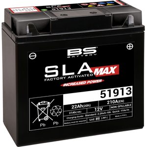 BS Battery 51913 (FA) SLA MAX - Sealed & Activated