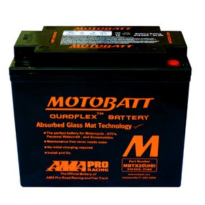 MotoBatt akku, MBTX20UHD Black