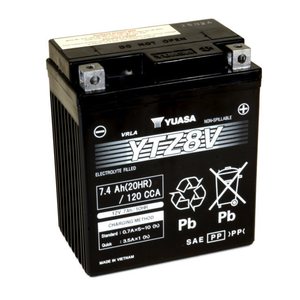 Yuasa Battery, YTZ8V (wc)