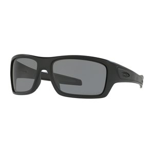 Oakley Sunglasses Turbine Matte Black w/ Grey Polarized