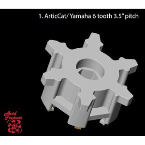 Avid Sprocketpair AC/Yamaha 3,5" 6 teeth
