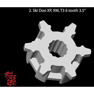Avid Sprocketpair Ski Doo/Lynx 3,5" 6 teeth