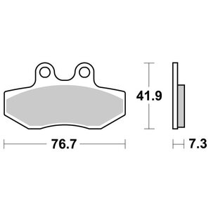 SBS Brakepads Ceramic (817HF)