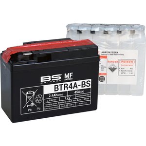 BS Battery BTR4A-BS MF (cp) Maintenance Free