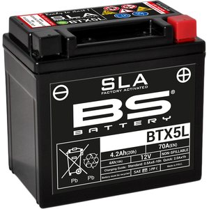 BS Battery BTX5L (FA) SLA - Sealed & Activated