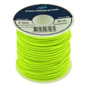 Polyropes Polyester naru Neon Kelt. 3,0mm 25m