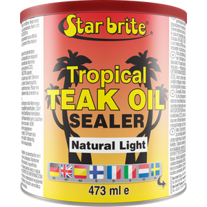Star brite Tropical Teak Oil/Sealer Natur.Light Teak tropik.öljy 500ml
