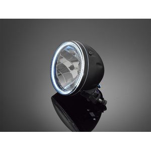 Highway Hawk Headlight with Led-Ring