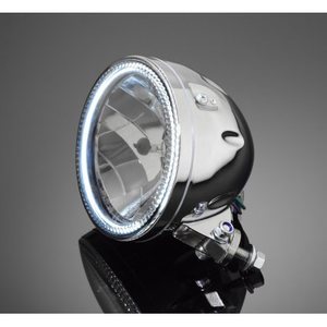 Highway Hawk Headlight with Led-Ring