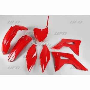 UFO Muovisarja 5-osainen Punainen 070 CRF250R 18- / CRF450 2017-