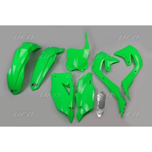 UFO Plastic kit Green Fluo KX450F 19-