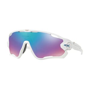 Oakley *Oakley Jawbreaker polished white prizm sapphire snow