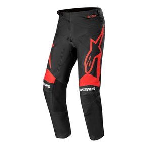 Alpinestars Racer Supermatic Housut Musta/Punainen 30