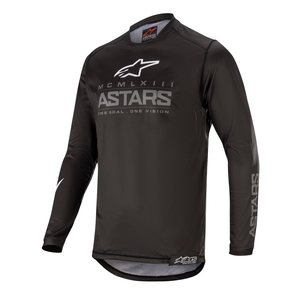 Alpinestars Racer Graphite Paita Musta/Tum.harmaa XXL