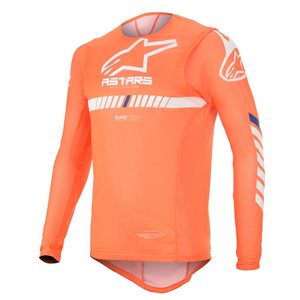 Alpinestars Junior Racer Tech Paita Oranssi Flu/Valk./Sin. S