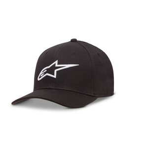 Alpinestars Cap Ageless Curve, black/white L/XL