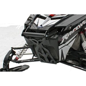 Racewerx Front Bumper/Skid Plate Black Polaris Pro-Ride chassis