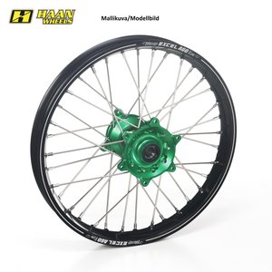 Haan Wheels KX 250 / KXF 450 03-16 19-2,15 A60 RIM/GREEN HUB