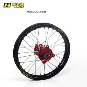 Haan Wheels KX 250 / KXF 450 03-14 19-2,15 RED HUB/BLACK RIM