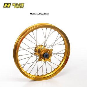 Haan Wheels SX65 16- REAR 12-1,60 GOLD RIM/HUB