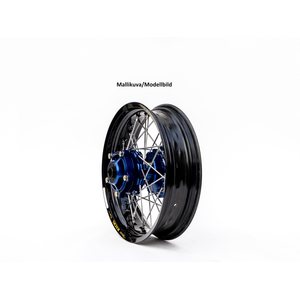 Haan Wheels SX&SXF&EXC MODELS 03-14 17-3,50 BLUE HUB/BLACK RIM