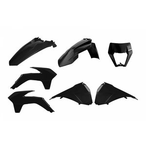 Polisport kit enduro w/mask KTM EXC/EXC-F(14-16) black