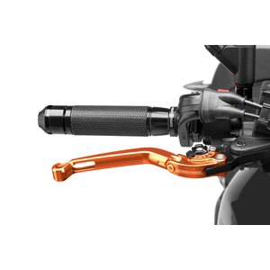 Puig Foldable Brake Lever 16'C/Orange Selector C/Black