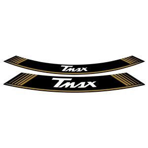 Puig Kit 8 Rim Strips T-Max C/Gold