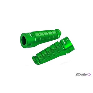 Puig Pair Footrests Hi-Tech Pilot Right/Left C/Green