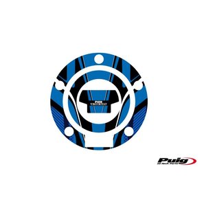 Puig Fuel Cap Cover Mod. Radical Yamaha C/Blue