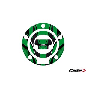 Puig Fuel Cap Cover Mod. Radical Yamaha C/Green