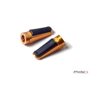 Puig Footpegs Racing+Rubber Rig/Left C/Gold