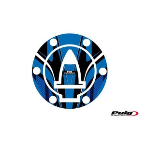Puig Fuel Cap Cover Mod. Radical Ducati C/Blue