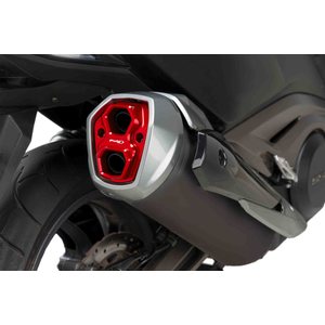 Puig End Tube For Exhaust Escape Kymco Ak550 17' C/Red