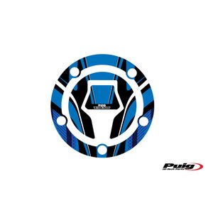 Puig Fuel Cap Cover Mod. Radikal Suzuki C/Blue