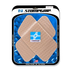 Stompgrip Universal Quadrilateral Tank Grips - Icon : Clear