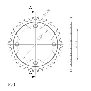 Supersprox / JT Rear sprocket 1350.38