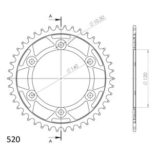 Supersprox / JT Rear sprocket 1490.42