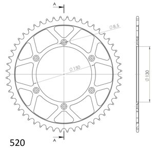 Supersprox / JT Rear sprocket 251.51