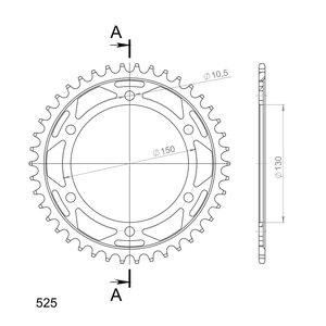 Supersprox / JT Rear sprocket 300.42