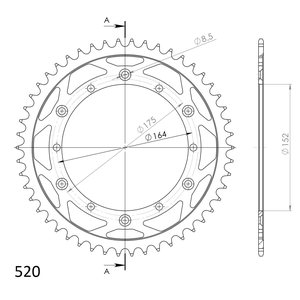 Supersprox / JT Rear sprocket 853.50