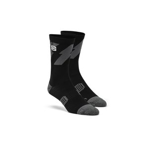 100% BOLT Performance Socks, ADULT, L XL, BLACK