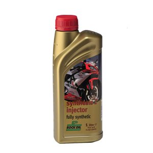 Rock Oil Synthesis 2 Injector, fully synthetic 2-Stroke Racing oil
