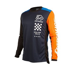 Fasthouse JERSEY ICON, ADULT, M, ORANGE BLUE