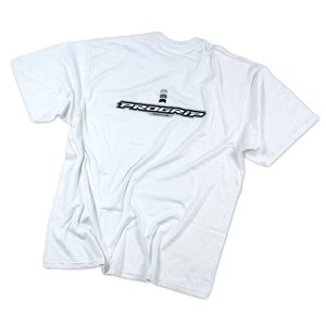 Progrip T-Shirt, ADULT, L, WHITE