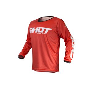 Shot JERSEY RAW, ADULT, S, RED