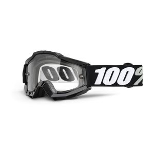 100% ACCURI ENDURO Goggle Tornado - Clear Dual Lens, ADULT