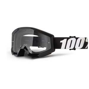 100% STRATA Outlaw - Clear Lens, ADULT