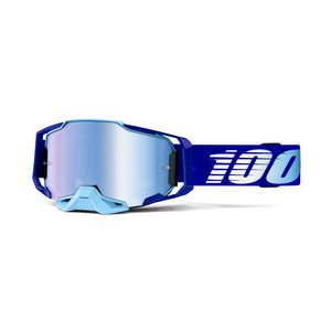 100% ARMEGA Goggle Royal - Blue Mirror Lens, ADULT