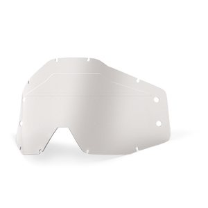 100% ACCURI FORECAST Youth Lens Sonic Bumps - w/mud visor - Clear